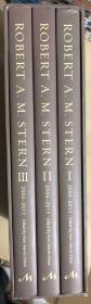 ROBERT A. M. STERN BUILDINGS AND PROJECTS: 2004-2011（Ⅰ、Ⅱ、Ⅲ）（16开硬精装带护封+硬质书盒，3厚册合售，铜版纸彩印）