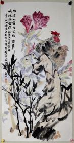 中国国家画院一级画师【裘辑木】花鸟