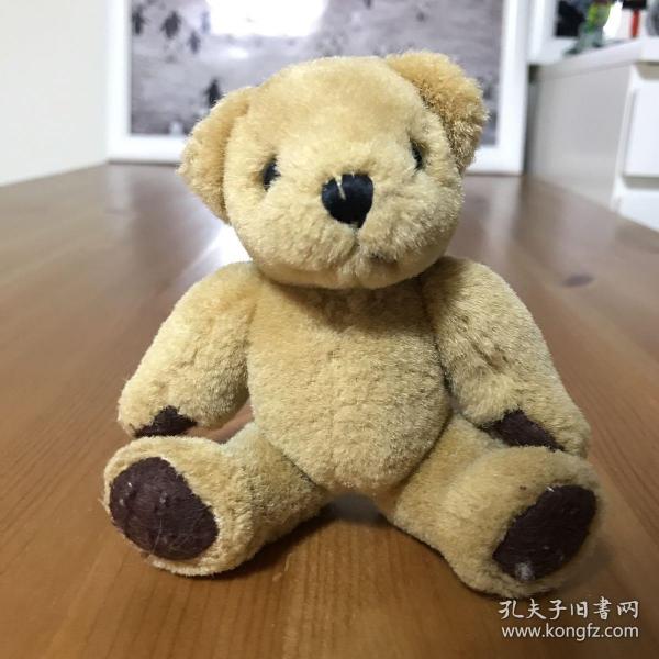 北京动物园90年代五块四肢可动小熊，原价5元
