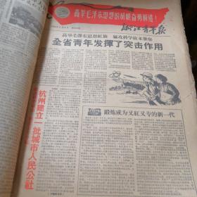 浙江青年报1960年5月至6月合订本