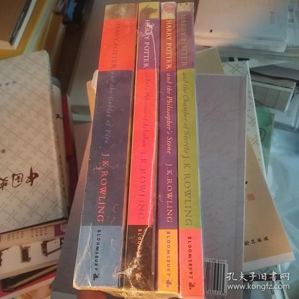 Harry Potter and the Goblet of Fire  全4册合售