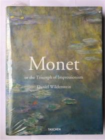 Monet or The Triumph of Impressionism（英文原版，铜版纸彩印，大16开，精装有塑封）