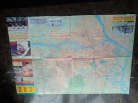 广州，深圳，珠海交通旅游图。1996年，