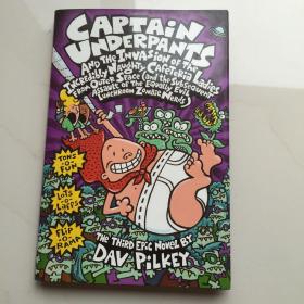 Captain Underpants & the Invasion of the Incredibly Naughty Cafeteria Ladies From [精装] [7-10岁] [Outer Space内裤超人与外星大嘴妖]