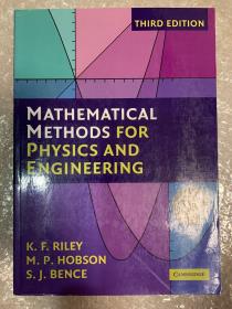 现货 Mathematical Methods for Physics and Engineering: A Comprehensive Guide 英文原版 物理学和工程学中的数学方法  K. F. Riley, M. P. Hobson , S. J. Bence