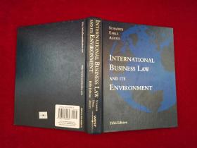 International Business Law and Its Environment（国际商法及其环境） 大16开！ 精装！
