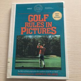 GOLF RULES IN PICTURES（16开精装）见图