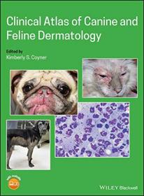 预订  Clinical Atlas of Canine and Feline Dermatology  英文原版