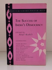 剑桥大学版        印度民主的成功        The Success of India's Democracy（印度研究）英文原版书