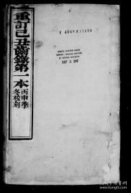 道光二十九年同官录  江西省南昌:彭克偁，临江府清江县:杨觐  南城县:李熙龄 广信府玉山县:吴华淳，崇仁县:黄炳奎，彭泽县:凌鹤鸣，龙南县:刘禧祖，南丰县:吴嘉思  复印件每个人每份138元二页