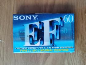 录音带    SONY   C-60EFB
【全新  未拆封】