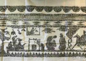 汉代画像石原拓拓片:缉盗图原拓拓片

镇馆之宝——徐州画像石博物馆——缉盗图，全长图8米，汉画像石原拓拓片，保证原拓拓片《缉盗荣归图》尺幅巨大，生动精美，堪称汉画像精品中的精品，
