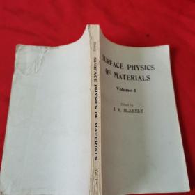 SURFACE PHYSICS OF MATERIALS Volume1