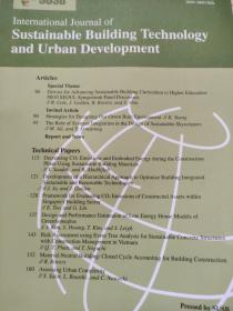 International Journal of Sustainable Building Technology and Urban Development2010.12