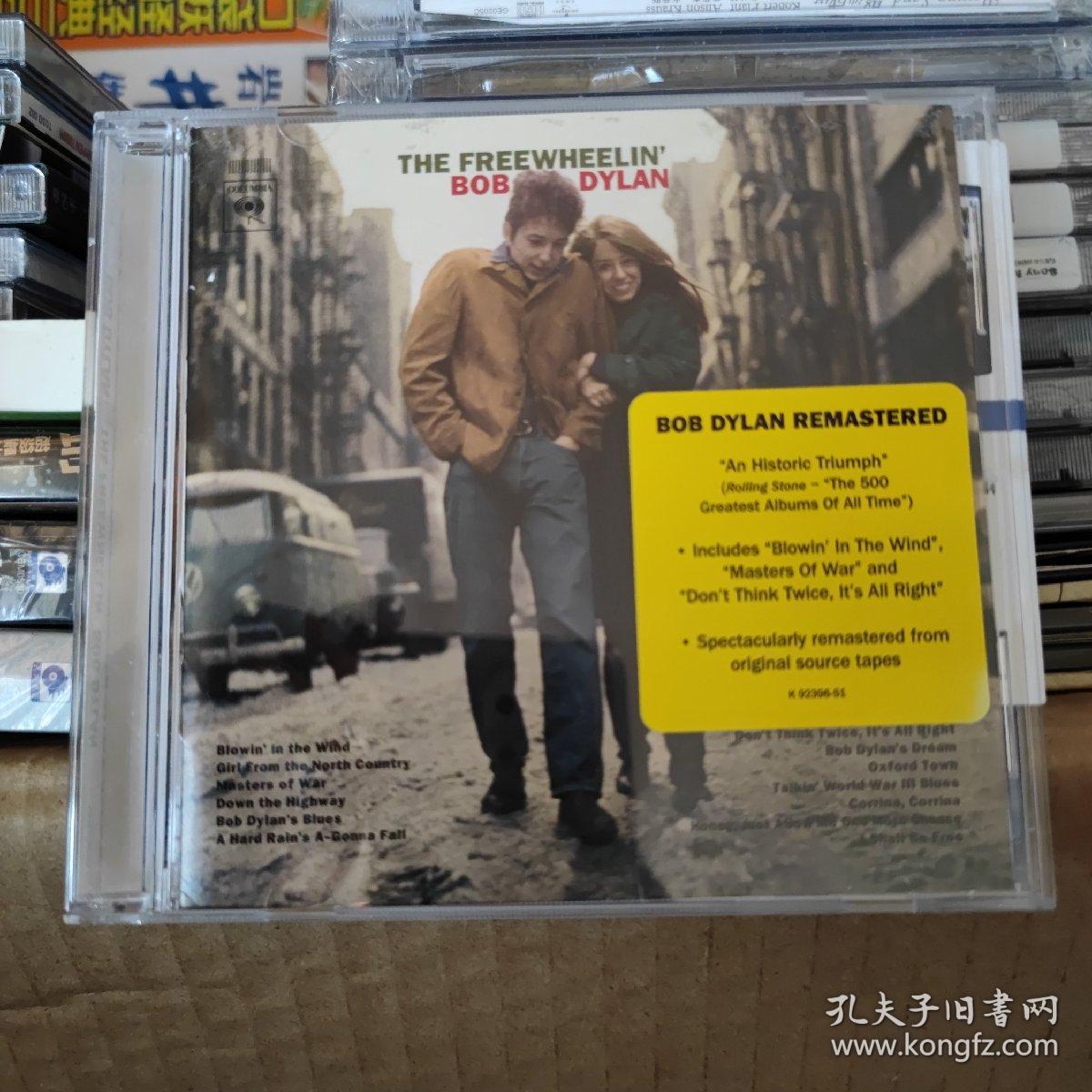 CD一张  COLUMBIA THE FREEWHEELIN,BOB DYLAN