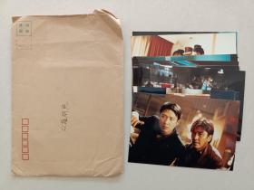 香港动作影片（双雄）原版彩色大剧照一套全14张，主演：郑伊健、黎明、林嘉欣、吴镇宇、徐静蕾、黄浩然、梁俊一