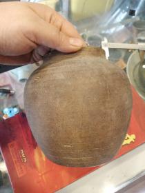 老物件，里头带釉，外头无釉，有点意思，包真包老。