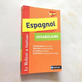 罗贝尔nathan词典 Espagnol vocabulaire 西班牙语词汇书 西语法语双版 le robert 罗伯特