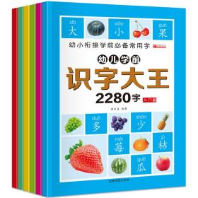 幼儿学前识字大王2280字（套装全6册）