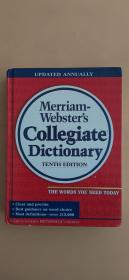 Webster\'s Ninth New Collegiate Dictionary  10Th 原版进口韦氏大学词典第十版