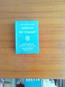 GERMAN DICIONARY 袖珍牛津德英.英德字典（精装本德文本）