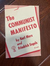 1948年英文版《共产党宣言》