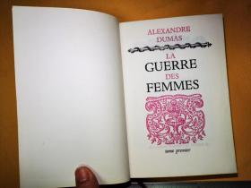 la guerre  des femmes. tome premier NANON DE LARTIGUES