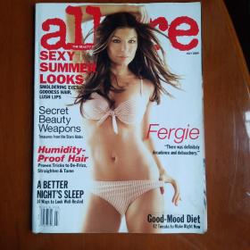 allure Magazine July 2009 时尚杂志 借Vogue