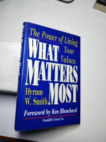 【英文原版】What Matters Most : The Power of Living Your Values