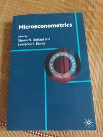 THE NEW PALGRAVE  microeconmetrics