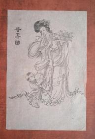 《晋寿图》笔工画

麻姑献寿恰逢年，
散财童子岁也添;
春雨润物听琴语，
早起勤读山水间。

☆看好再下单免争议☆