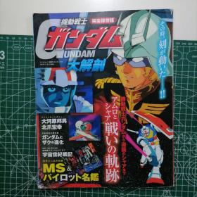 日版 完全保存版 機動戦士ガンダム大解剖 アムロとシャア 戦いの軌跡 机动战士高达大解剖 阿姆罗与夏亚战斗的轨迹 资料设定集画集