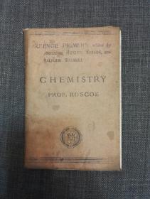 1903年  SCIENCE  PRIMERS 科学入门 CHEMISTRY 化学