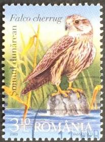 念椿萱 外国邮票 罗马尼亚 6346 2009年  动物 鸟 1枚旧 盖销票 量少品种
