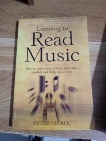 LEARNING TO READ MUSIC