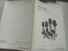 CR,  CRI,  CRN（Installation and operating instructions
）  CRUNDFOS