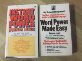 《迅速搞定英语单词》（Word Power Made Easy）与《轻松搞定英语单词》（Instant Word Power）（英文原版图书）二本合售。