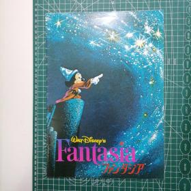 日版 Fantasia 幻想曲 WALT Disney's 迪士尼动画电影小册子资料书