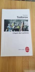 Tzvetan Todorov / L'Esprit des Lumières 托多罗夫 《启蒙的精神》 法文原版
