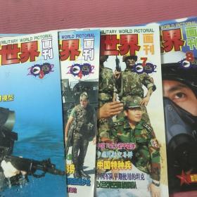 军事世界画刊杂志2001年到2012年总共94本合售，不重复。