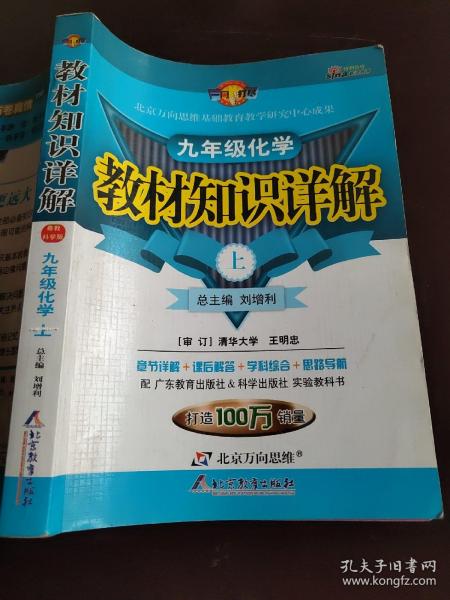 九年级化学下（鲁教版）：教材知识详解（2011年9月印刷）