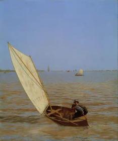 Thomas_Eakins_-_Starting_Out_After_Rail  41x50厘米