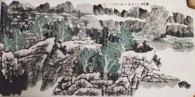 张明光(保真)四尺整张雪景