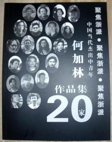 何加林画册一种。书法，画集，中国美院，中央美院. 包邮