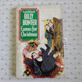 32开英文原版 Billy bunter comes for Christmas
