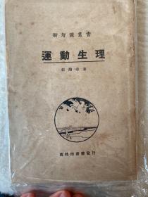 1924年 初版 运动生理 
程瀚章 
商务印书馆
此书据学者考证，是中国第一部中文运动生理学专著，是运动生理学传入中国之铁证，全网孤本，史料价值极高