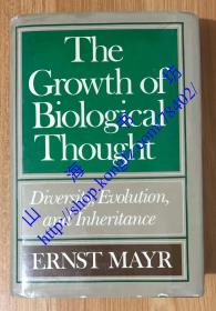 The Growth of Biological Thought: Diversity, Evolution, and Inheritance 生物学思想发展的历史 9780674364455 0674364457