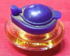 旧瓶 90年代香港购ENRICO COVERI小样版女士香水带少量原香液玻璃瓶子 保真品旧货物件 趣味收藏 化妆美容盛具 XS42