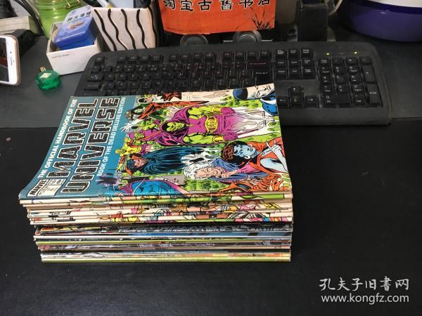 THE OFFICIAL HANDBOOK OF THE  MARVEL UNIVERSE （美国原版漫威杂志 26册合售）详情见图片了解