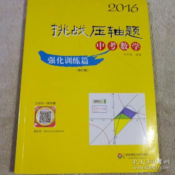 2016挑战压轴题·中考数学：强化训练篇（修订版）